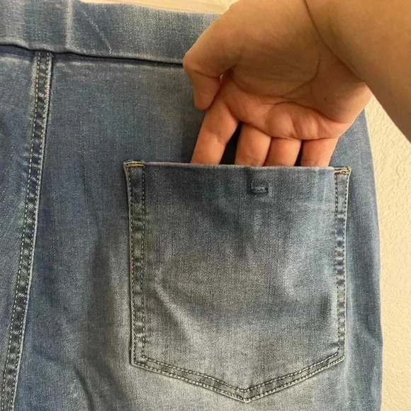 🆕NOHO Curvy Plus-Size Mid Blue Jegging 3XG🆕 - Picture 7 of 11